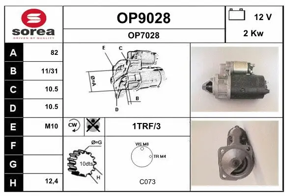 Starter (OP9028)