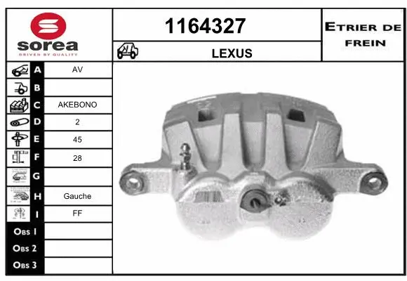 Brake Caliper (1164327)