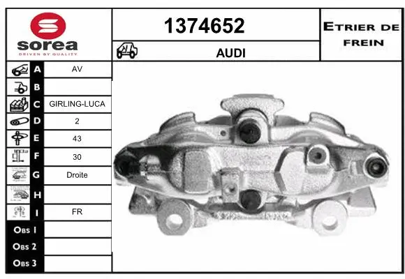 Brake Caliper (1374652)