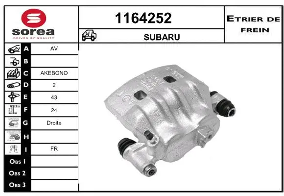 Brake Caliper (1164252)