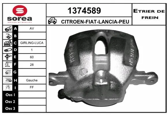 Brake Caliper (1374589)