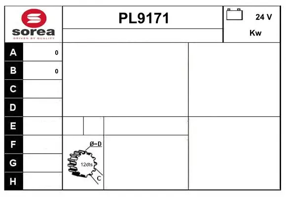 Starter (PL9171)
