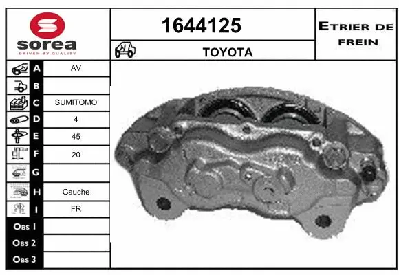 Brake Caliper (1644125)