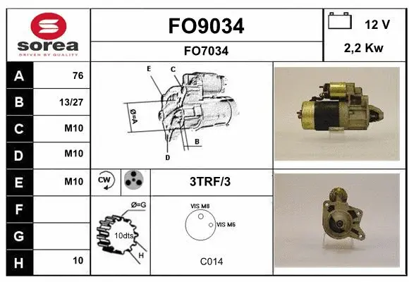 Starter (FO9034)