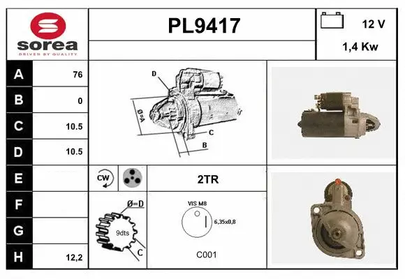 Starter (PL9417)