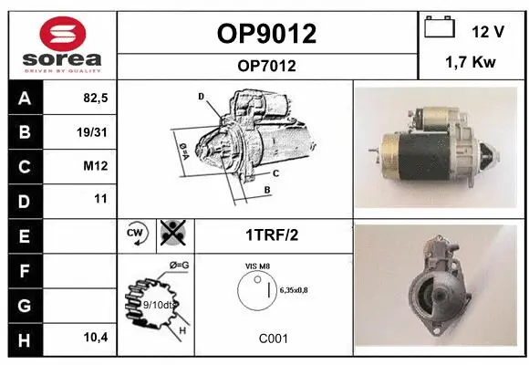 Starter (OP9012)