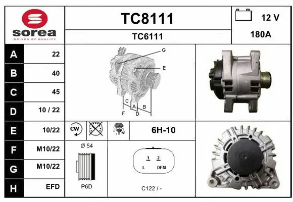 Alternator (TC8111)