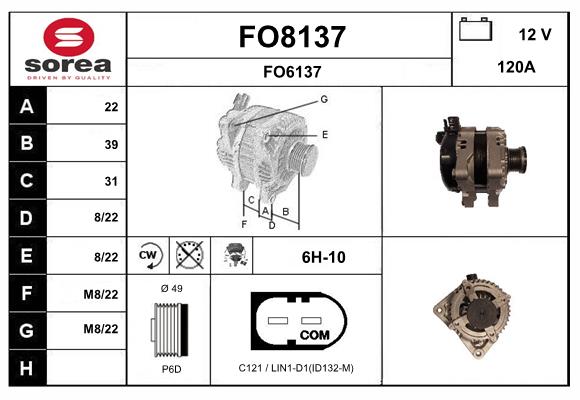 Alternator (FO8137)