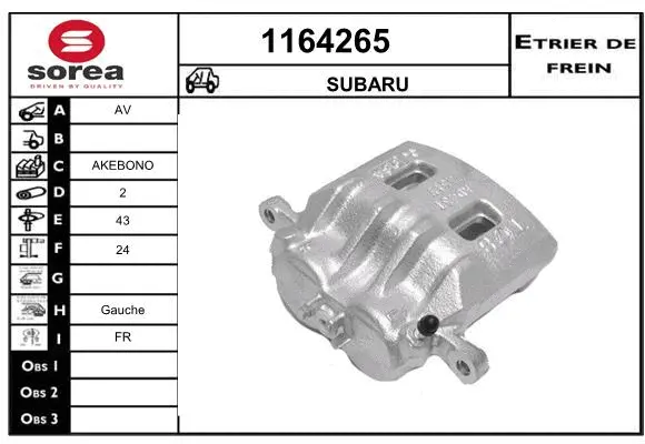 Brake Caliper (1164265)