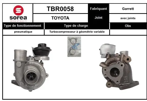 Charger, charging (supercharged/turbocharged) (TBR0058)