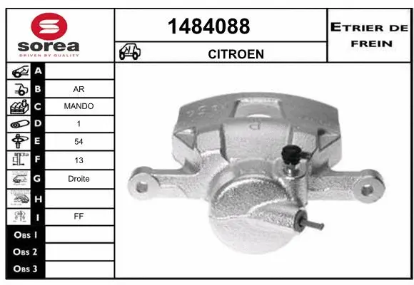 Brake Caliper (1484088)