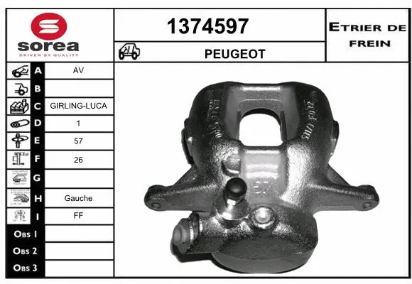 Brake Caliper (1374597)