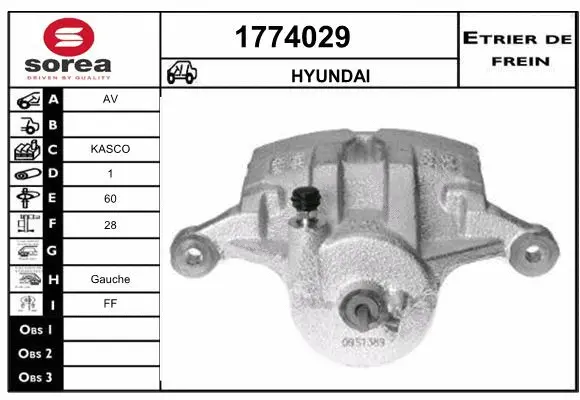 Brake Caliper (1774029)