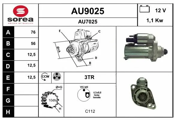 Starter (AU9025)