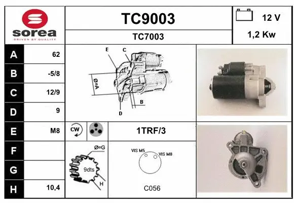 Starter (TC9003)