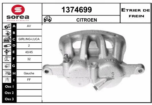 Brake Caliper (1374699)