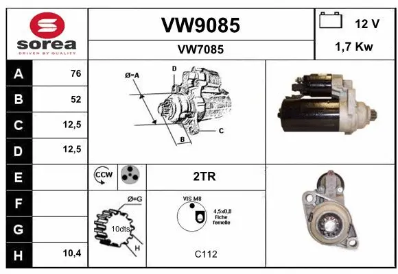 Starter (VW9085)