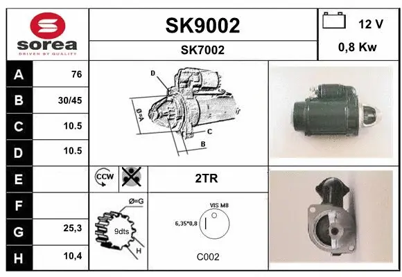 Starter (SK9002)