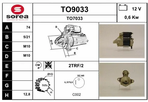 Starter (TO9033)