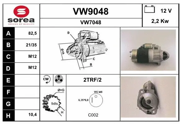 Starter (VW9048)