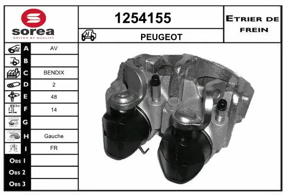 Brake Caliper (1254155)