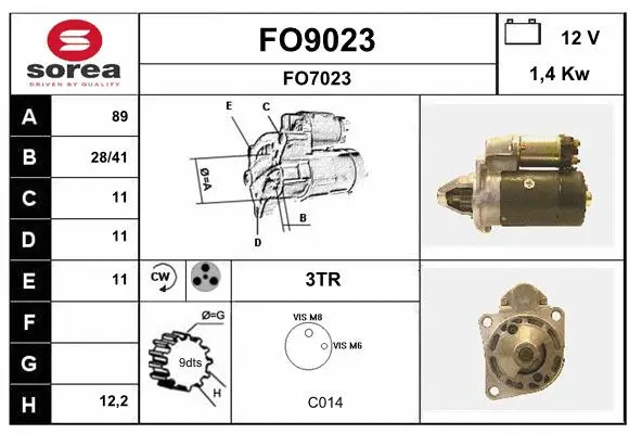 Starter (FO9023)