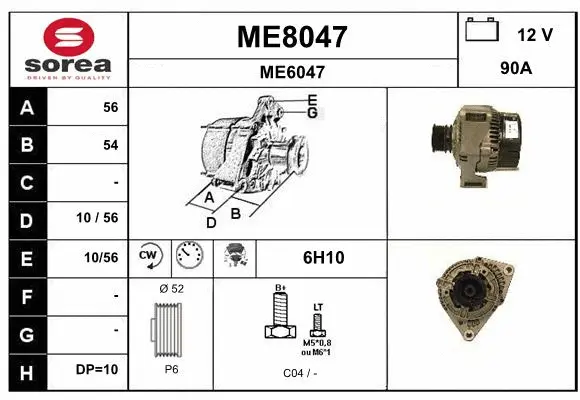Alternator (ME8047)