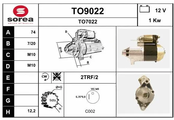 Starter (TO9022)