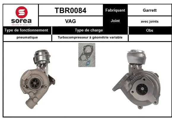 Charger, charging (supercharged/turbocharged) (TBR0084)