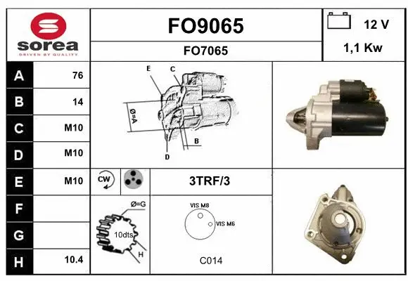 Starter (FO9065)