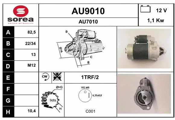 Starter (AU9010)