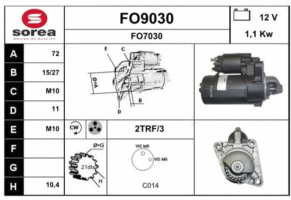 Starter (FO9030)