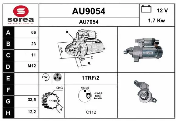 Starter (AU9054)