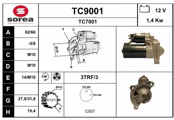 Starter (TC9001)