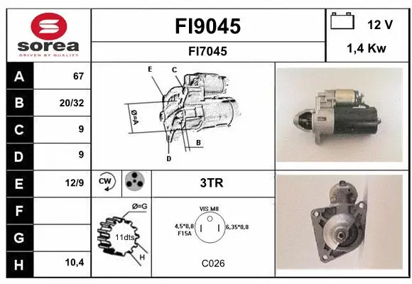 Starter (FI9045)