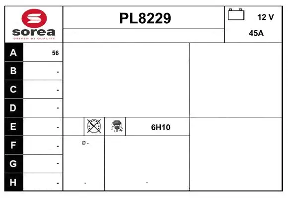 Alternator (PL8229)