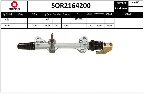 Steering Gear (SOR2164200)