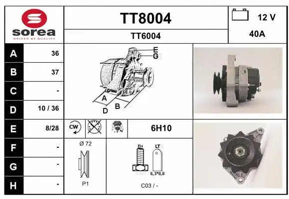 Alternator (TT8004)