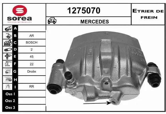 Brake Caliper (1275070)