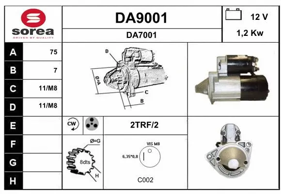 Starter (DA9001)