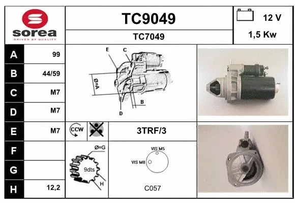 Starter (TC9049)