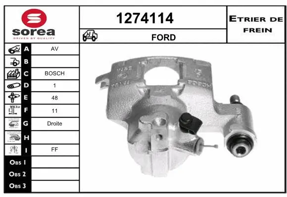 Brake Caliper (1274114)