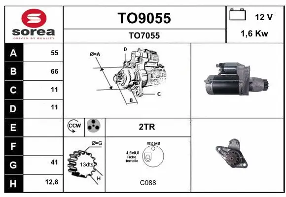 Starter (TO9055)