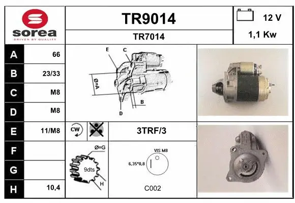 Starter (TR9014)