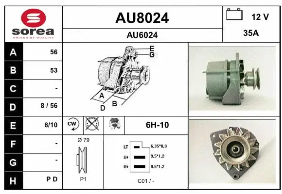 Alternator (AU8024)