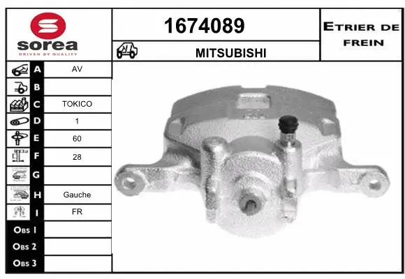 Brake Caliper (1674089)