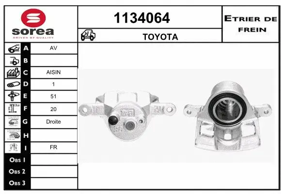 Brake Caliper (1134064)
