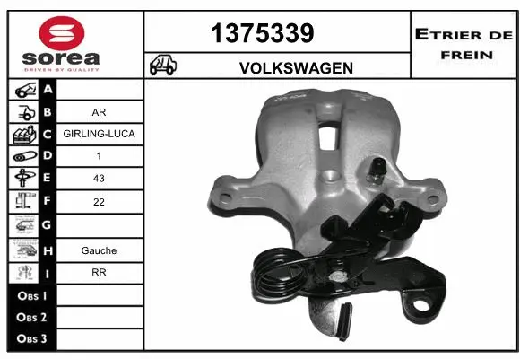 Brake Caliper (1375339)