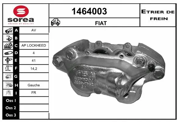 Brake Caliper (1464003)
