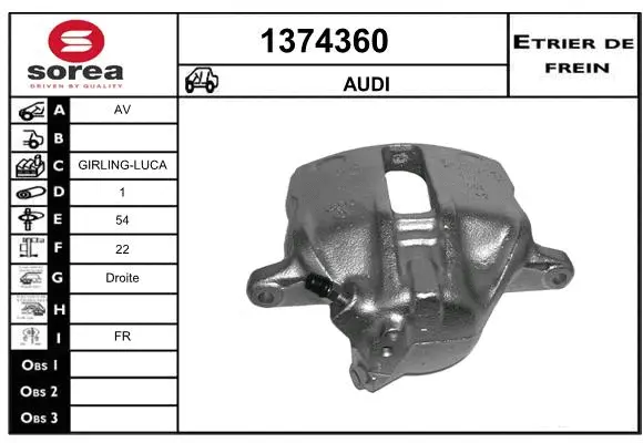 Brake Caliper (1374360)